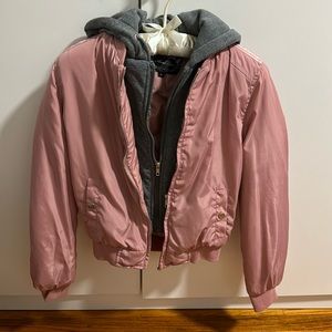 Pink bomber jacket | size s